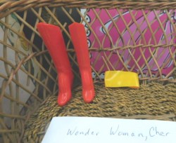 wonder woman red boots